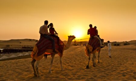 Morning in Desert Safari Dubai