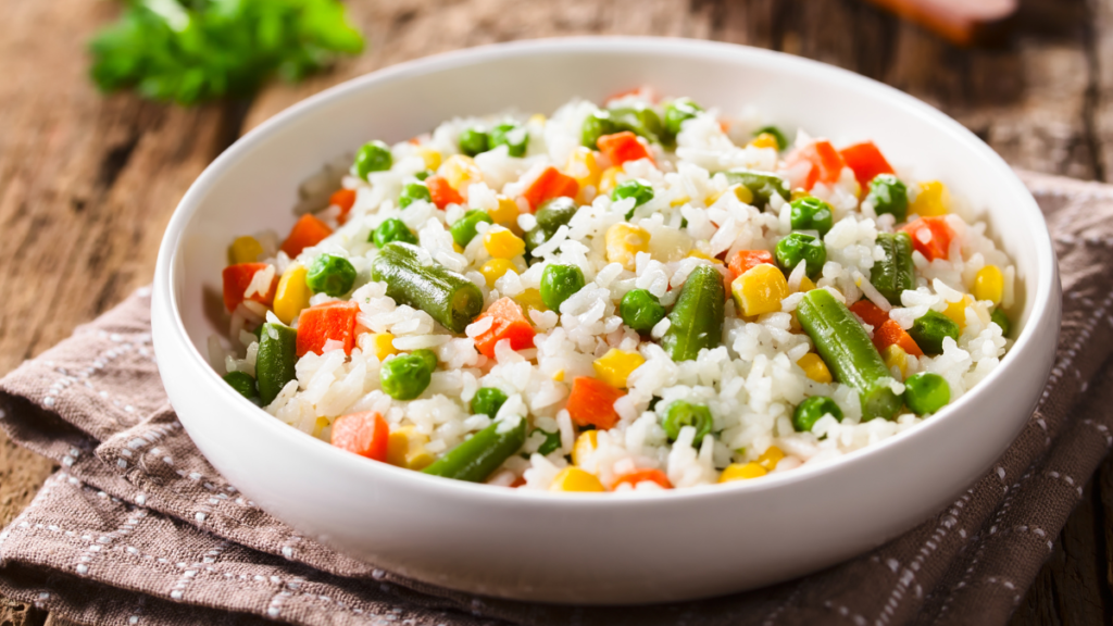 Rice and Veggies Airfood