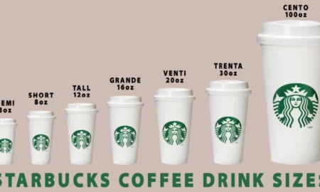 Starbucks Cup Sizes