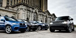 The Chevrolet Trailblazer SS and the Jeep Grand Cherokee SRT-8