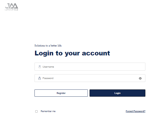 What is the procedure to Sign in at JAA lifestyle Login Portal