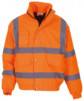 Hi Vis Bomber Jacket