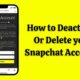 Delete Your Snapchat
