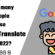 how many people use Google translate