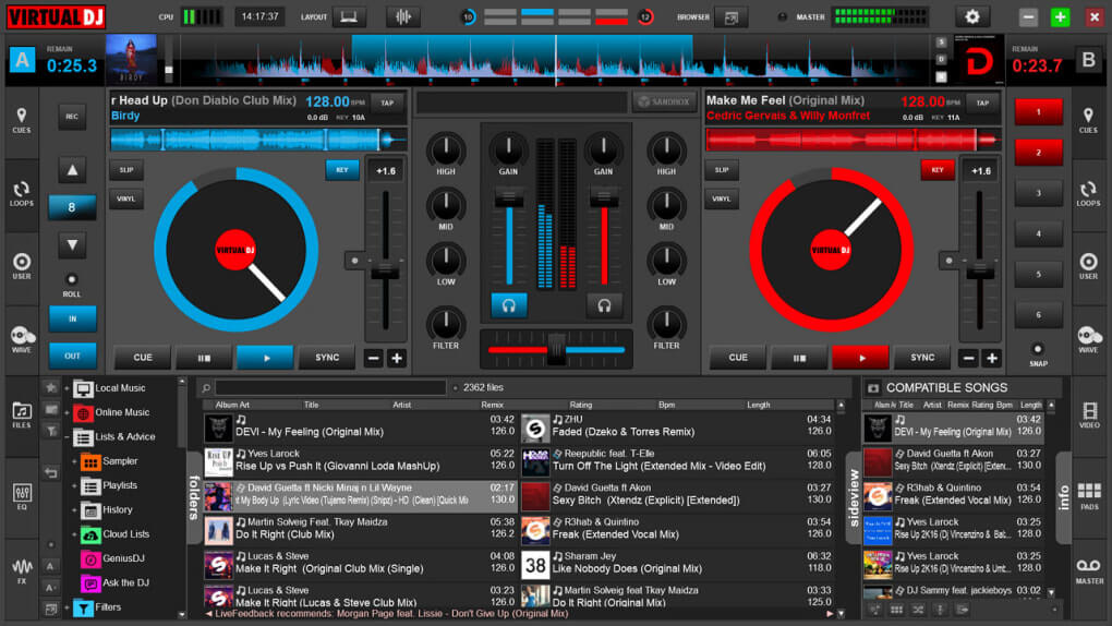 Virtual DJ Pro