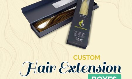 Custom hair extension boxes