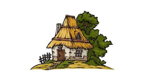 How to Draw a Cottage