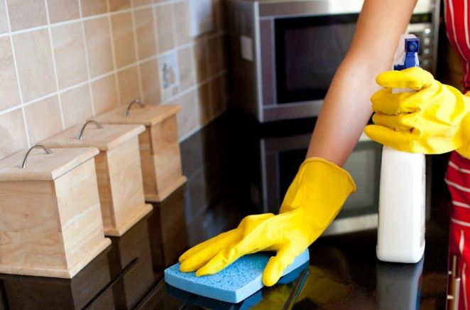 kitchen cleaning checklist