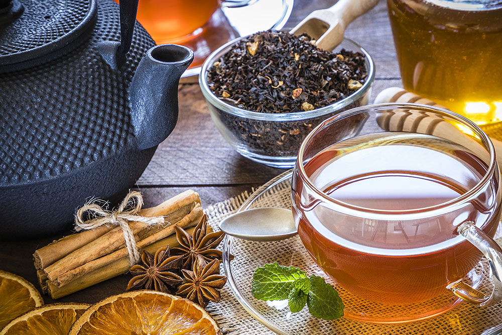 Drinking Tea has many Health benefits