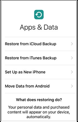Recover Data from a Broken iPhone via iCloud