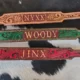 tooled leather dog collars