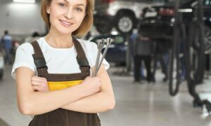 Auto body repair shop