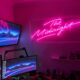 gaming neon sign