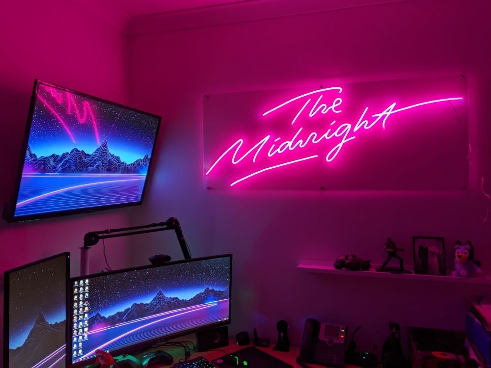 gaming neon sign