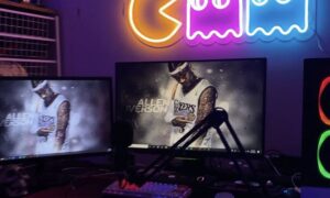 Gaming neon signs