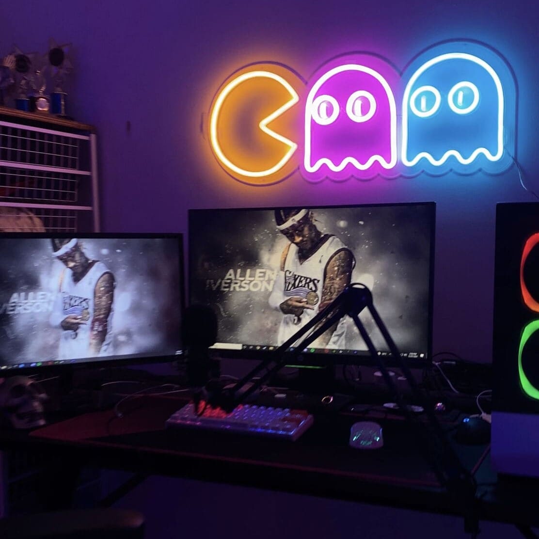 Gaming neon signs