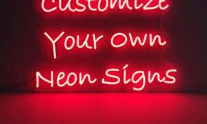 neon custom signs