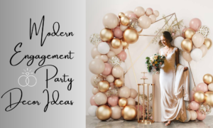 Decor Ideas For A Modern Engagement Party