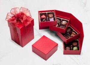 chocolate box packaging