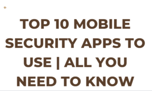 security apps