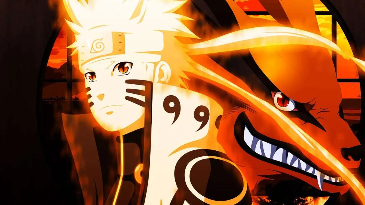 Naruto and Kurama