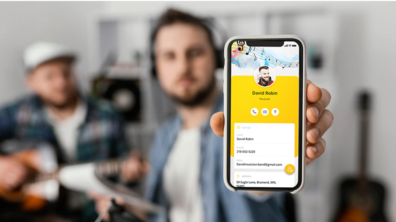 Why Should Artists Use Digital Business Cards?