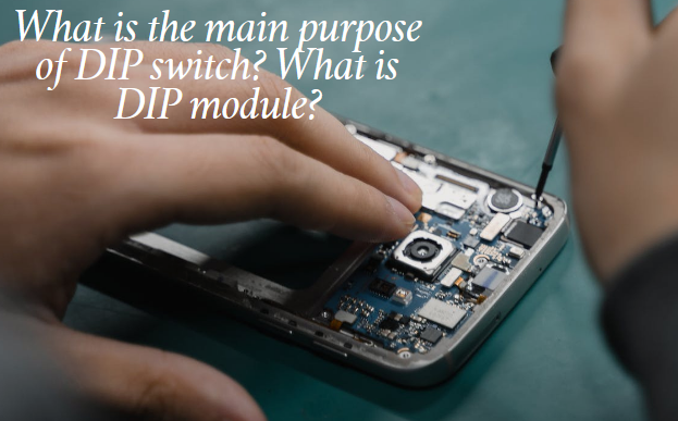 What is the main purpose of DIP switch? What is DIP module?