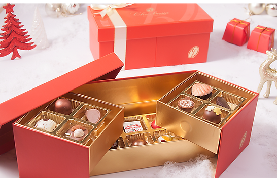 christmas chocolate hampers