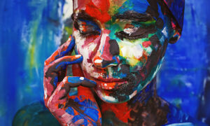 Female Portrait Painting