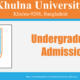 Khulna University Admission