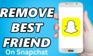 How To Remove Best Friend From Snapchat