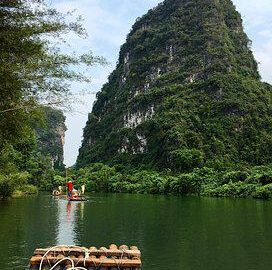 bamboo river rafting in jamaica