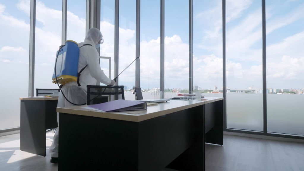 office sanitizing services, sanitizing cleaning services, decontamination service